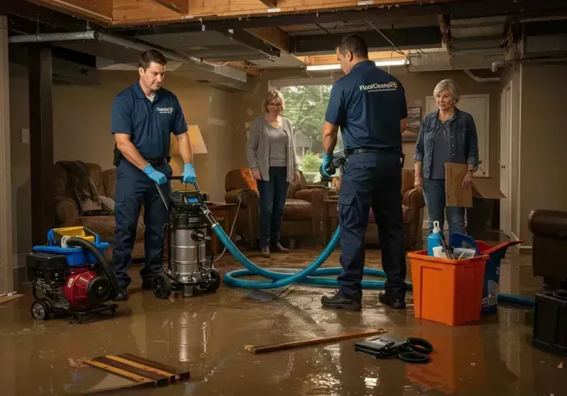 Basement Water Extraction and Removal Techniques process in Cecil-Bishop, PA